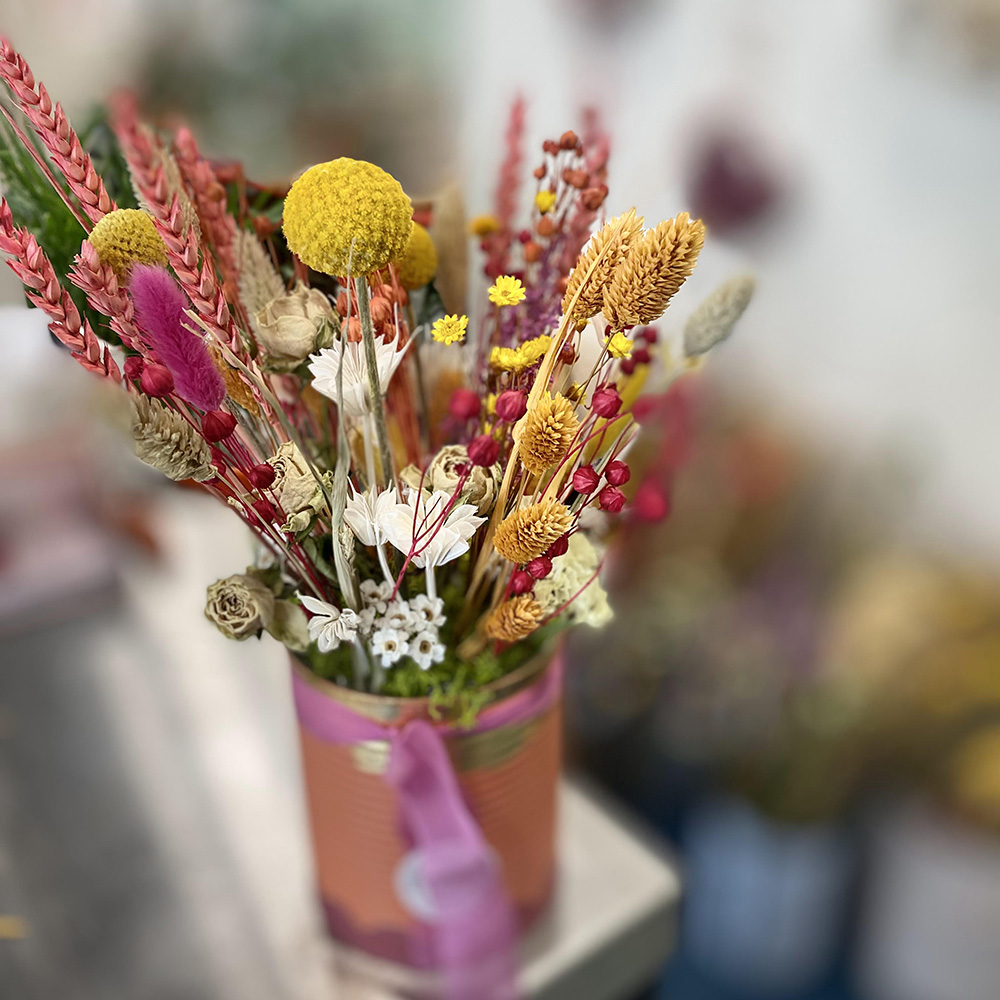 dillo con un fiore
